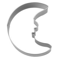 STÄDTER Ausstecher Mond 6 cm mit Gesicht