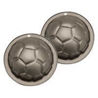 STÄDTER Motivbackformen Mini 2er Set Pepe der Fussball ø 8.5x4 cm