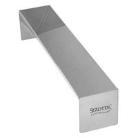 STÄDTER Pasteten-/Terrinenform Dreieck 30x6x6 cm Edelstahl