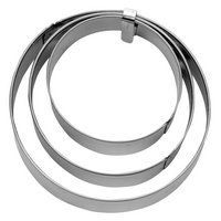 STÄDTER Terrassen-Ausstecher Ring ø 3 / 4 / 5 cm glatt