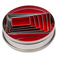 STÄDTER Ausstecher in Dose Rechtecke 6-teilig 4_9.5 cm