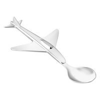 ZILVERSTAD Kinderlöffel Flugzeug versibert