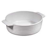 KÜCHENPROFI Gratinform Burgund rund ø 16 cm weiss