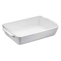 KÜCHENPROFI Gratinform Burgund rechteckig 40 cm weiss