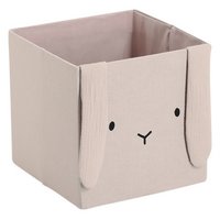 ZELLER Aufbewahrungsbox Hase beige Musselin