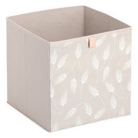 ZELLER Aufbewahrungsbox Pampasgrass Vlies beige