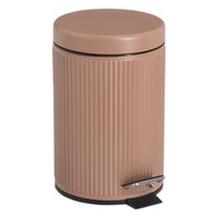 ZELLER Treteimer Metall mocca 3 l