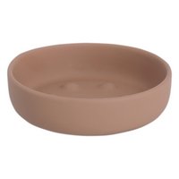 ZELLER Seifenschale Keramik mocca