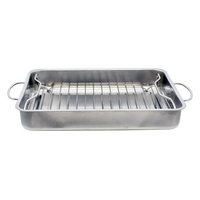 ELO Bräter Auflaufform Basic mit Dünst- Grilleinsatz Edelstahl