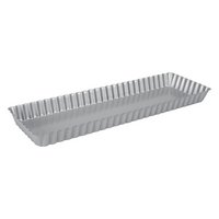 STÄDTER Tarteform mit Hebeboden 35.5x11.5x2.5 cm silber We love Baking