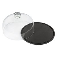 ZASSENHAUS Käseglocke mit Glashaube Comfort Plus 28 cm