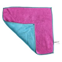 KOCHBLUME Microfastertuch L türkis pink