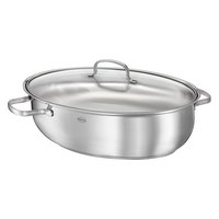 RÖSLE Bräter oval mit Glasdeckel Elegance