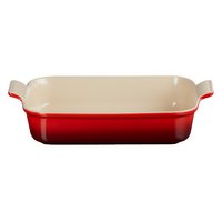 LE CREUSET Auflaufform Tradition kirschrot 3.85 l