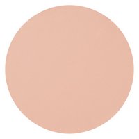 ZELLER Tischset rund Kunstleder rosé