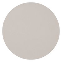ZELLER Untersetzer rund Kunstleder beige