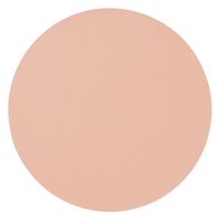 ZELLER Untersetzer rund Kunstleder rosé