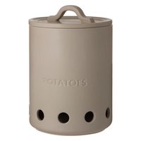 LADELLE Vorratstopf Essentials Potato steingrau Keramik