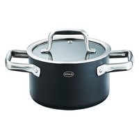 RÖSLE Kochtopf mit Deckel Ebonic ProNero 16 cm