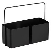 ZELLER Utensilienhalter Organizer Metall schwarz