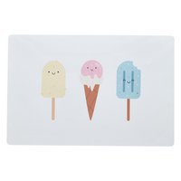 ZELLER Tischset Ice Kunststoff weiss
