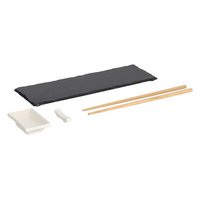 ZELLER Sushi Set anthrazit