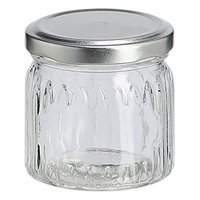 ZELLER Einmachglas mit Metalldeckel 150ml