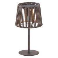 PHILIPPI LED Solartischlampe Lumen mocca