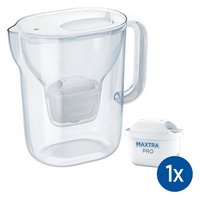BRITA Wasserfilterkanne Style Essential XL weiss