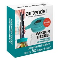 AIRTENDER Vakuumdeckel für Quattro Stagioni Schraubgläser