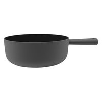 STÖCKLI Fonduecaquelon Classic 22cm schwarz