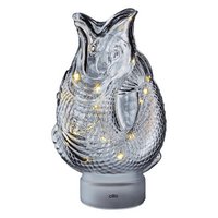 CILIO Dekoleuchte Nemo Glas grau