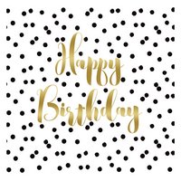 PPD Servietten Birthday Confetti