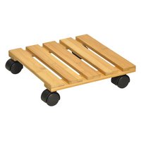 WAGNER SYSTEM Pflanzenroller Bambus 29x29 cm natur