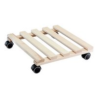 WAGNER SYSTEM Pflanzenroller Paletti 34x34 cm Buche