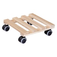 WAGNER SYSTEM Pflanzenroller Buche 25x25 cm nature