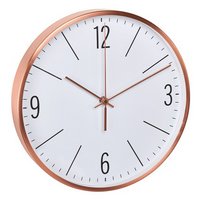 TFA Funk Wanduhr Kupfer