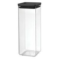 BRABANTIA Vorratsdose Tasty+ dark grey 2.5 l