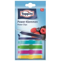 TOPPITS Beutelklemmen Power 5 Stück