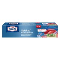 TOPPITS Gefrierbeutel Safe Loc 3 l