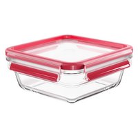 EMSA Dose Glas Clip&Close quadratisch 0.8l