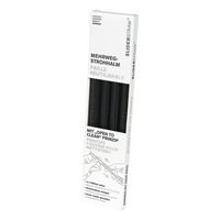 SLIDER STRAW Trinkhalm schwarz 4 Stück 21.5 cm