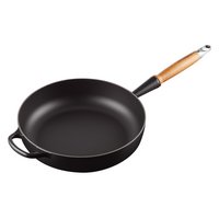 LE CREUSET Sauteuse schwarz 28 cm