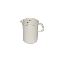 RIESS Messbecher Email weiss 1.0 l 10 cm