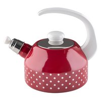 RIESS Flötenkessel Country 2 l Pünktchen rot