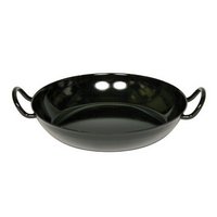 RIESS Schlemmerpfanne 24 cm Email schwarz