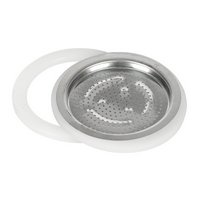 FOREVER Filter Dichtungen Inox Silikon 4 Tassen