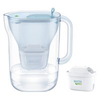 BRITA Wasserfilterkanne Style eco Maxtra Pro gletscherblau