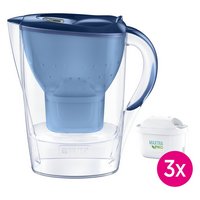 BRITA Wasserfilterkanne Marella blau