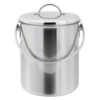NOSER Milchkessel mit Deckel Inox 2 Liter